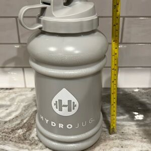 HydroJug Light Gray Insulated Water Jug with Carry Lid